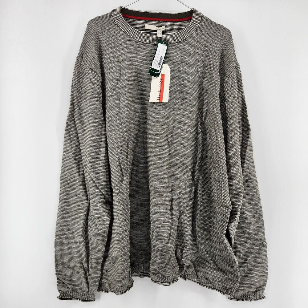 Hawker Rye Men's XXL Green Lightweight Crewneck Sweater NWT‎